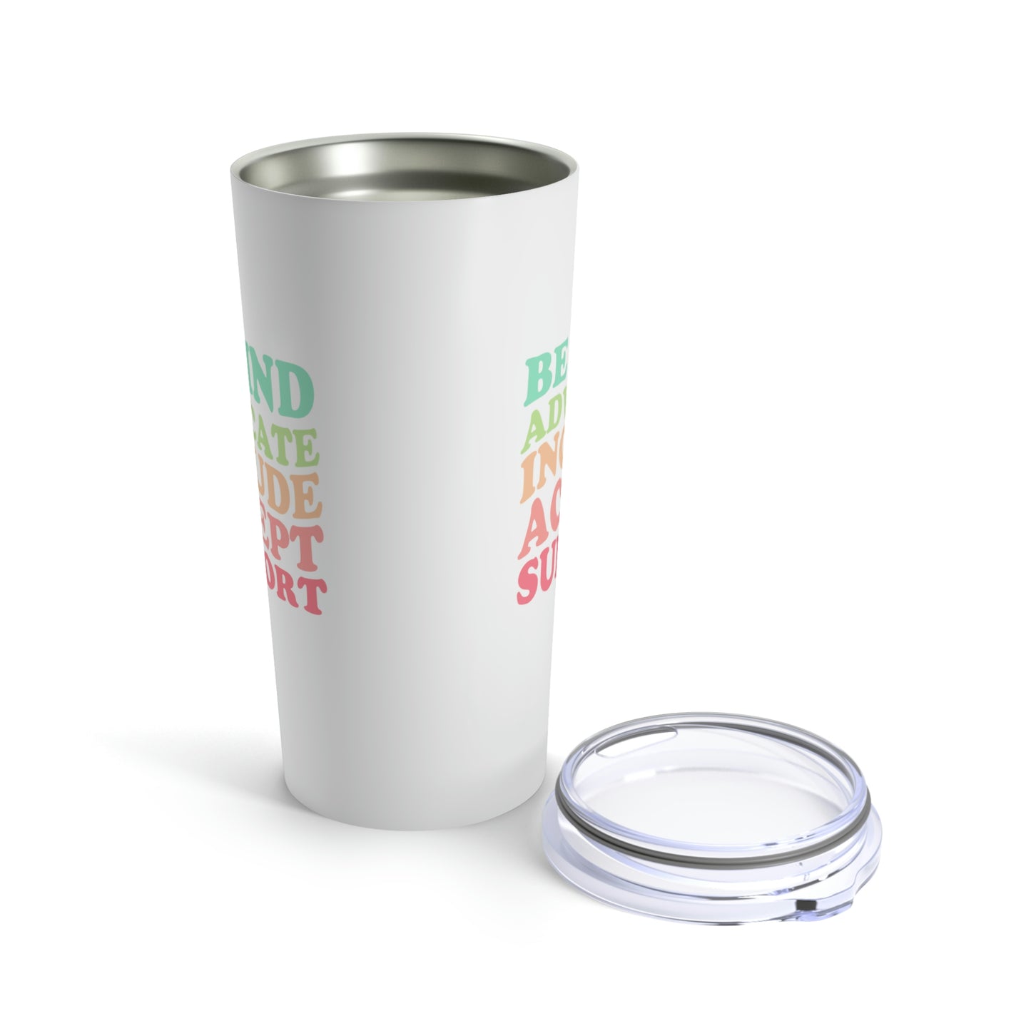 Inclusion Rainbow 20oz Tumbler