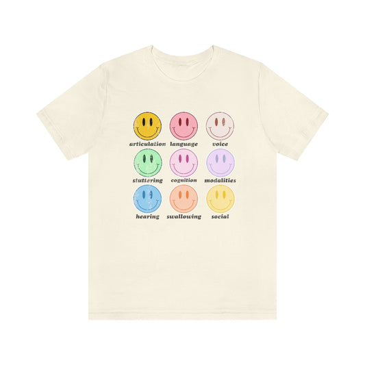 Retro Distressed Speech Scope Jersey T-Shirt