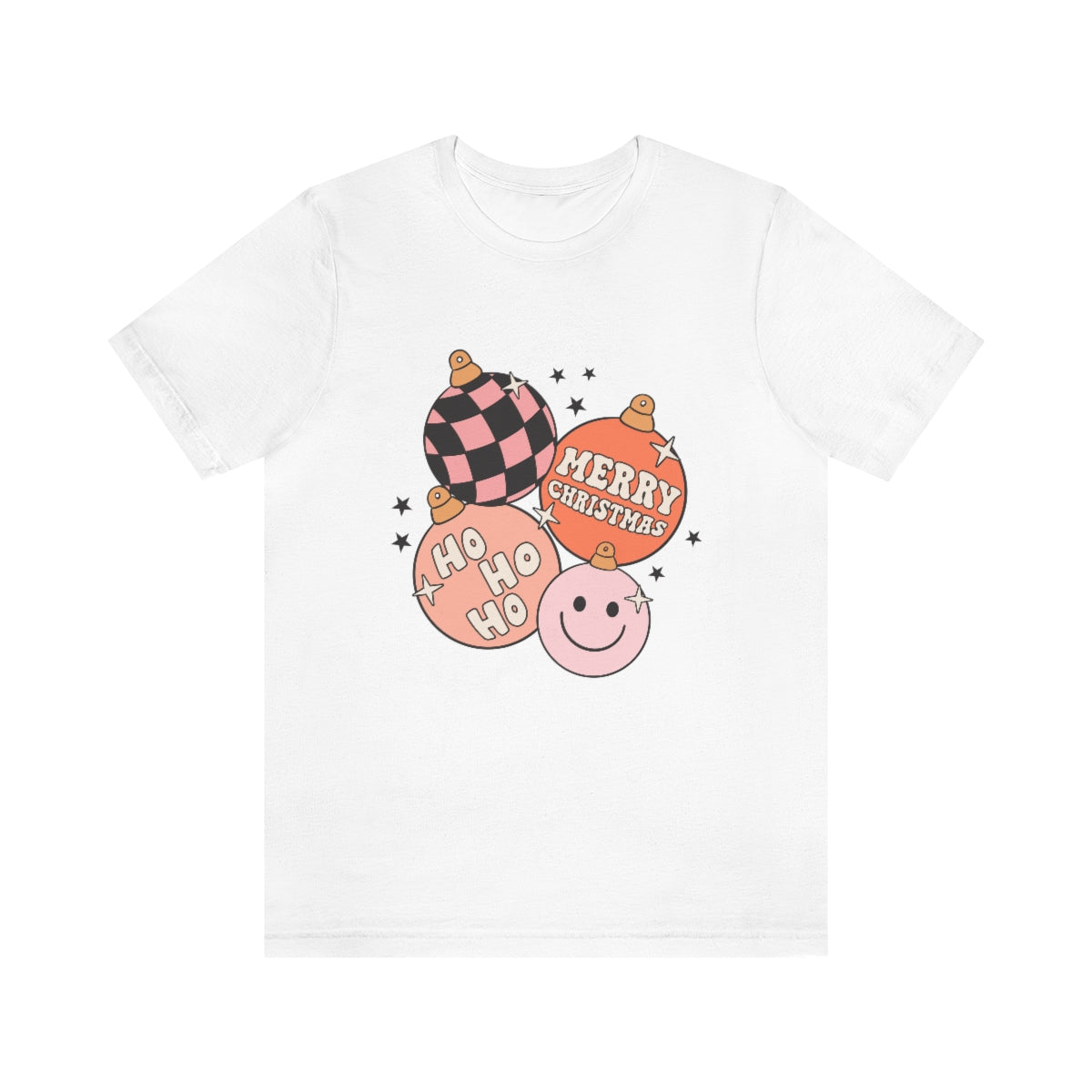 Merry Christmas Ornaments Jersey T-Shirt