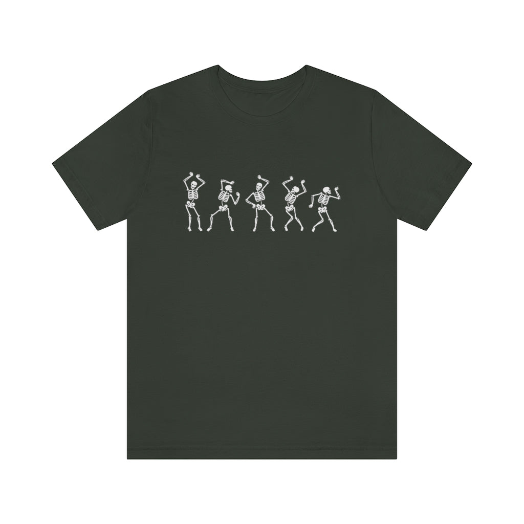 Spooky Skeletons Jersey T-Shirt