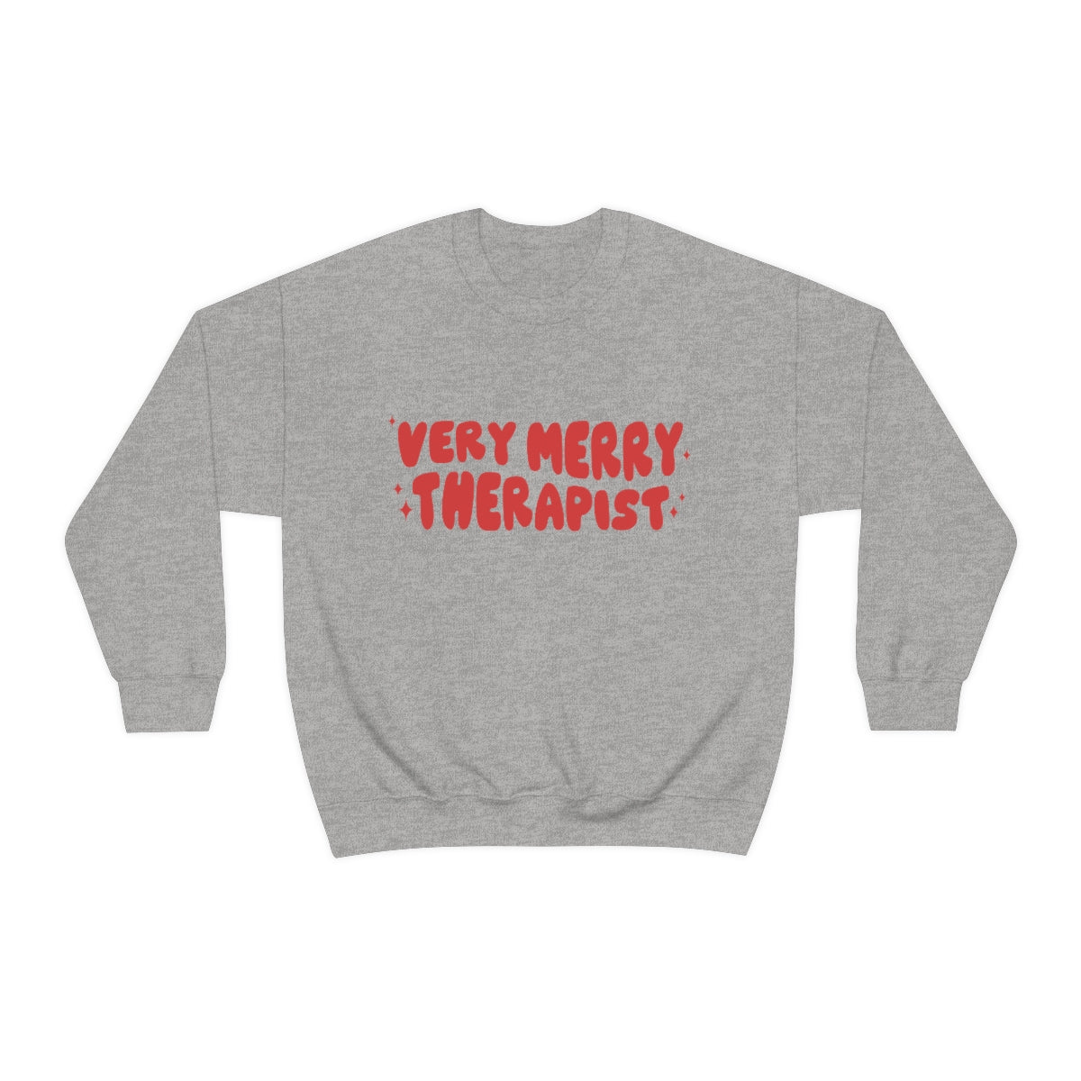 Very Merry Therapist Crewneck Sweatshirt