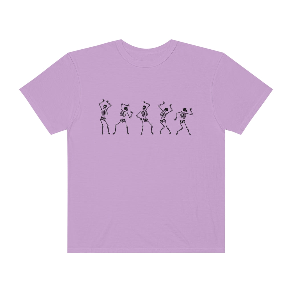 Spooky Skeletons Comfort Colors T-Shirt