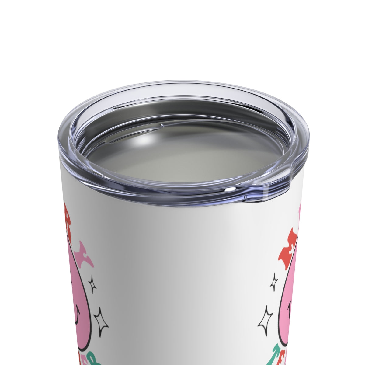 Merry Teacher Smile 10oz Tumbler