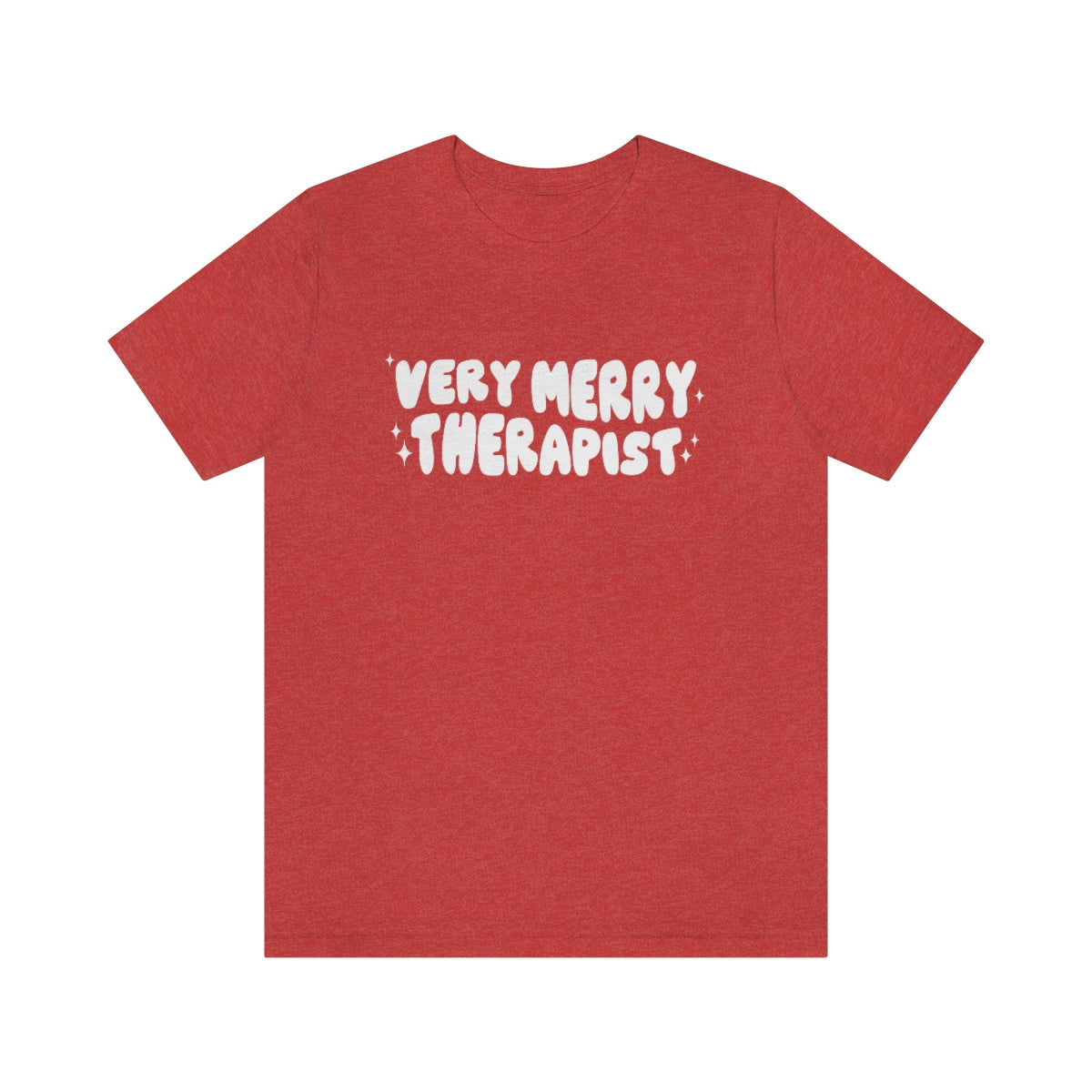 Very Merry Therapist Jersey T-Shirt