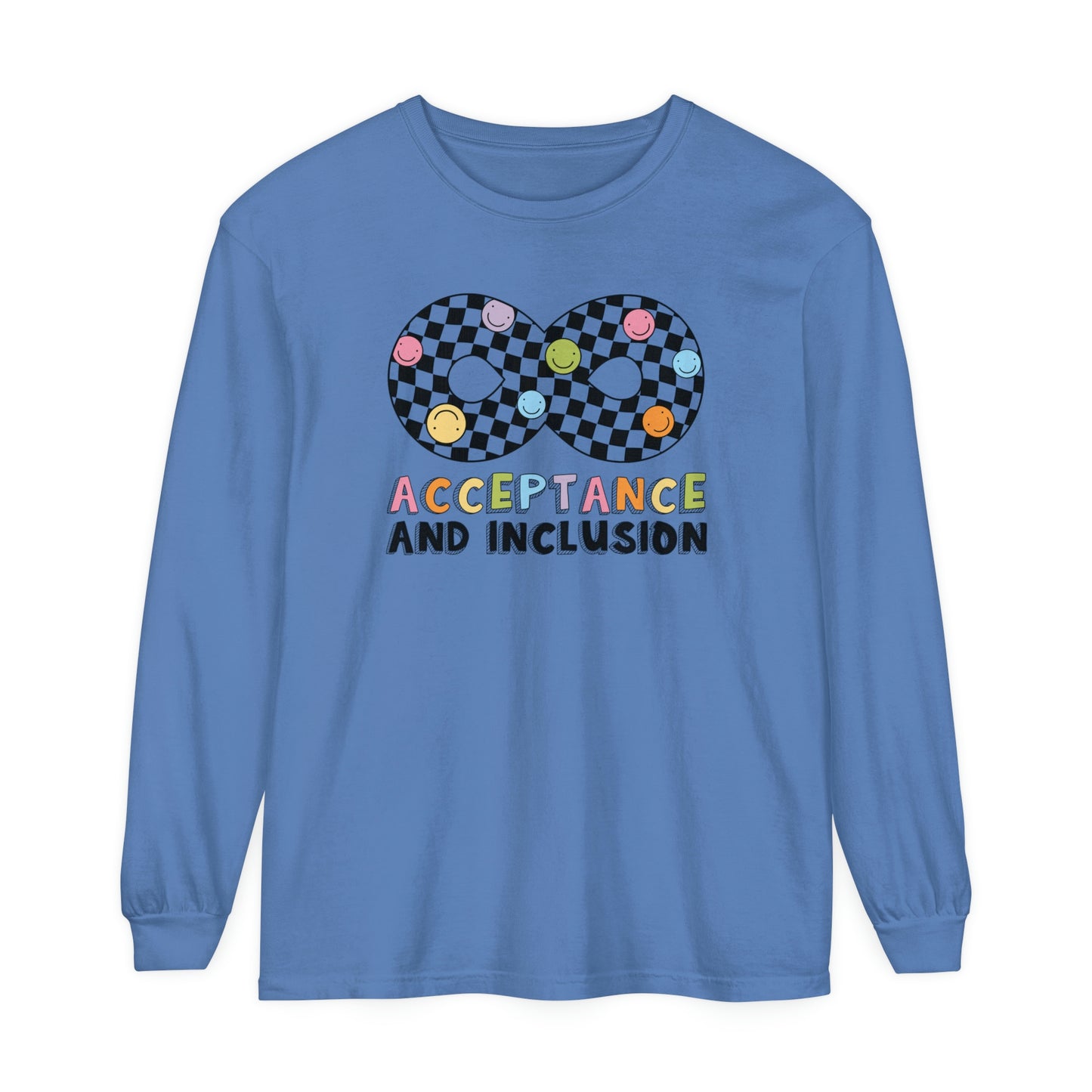 Acceptance and Inclusion Long Sleeve Comfort Colors T-Shirt