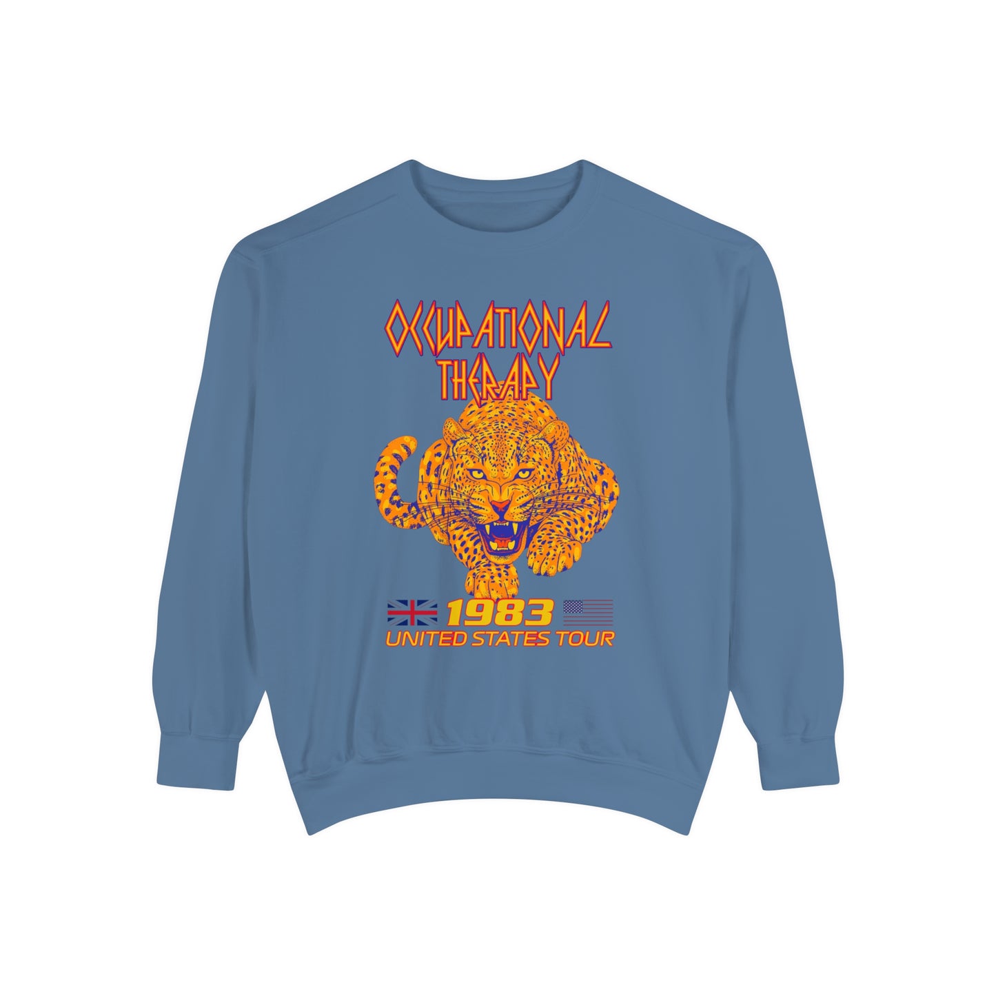 Def OT Band Inspired Comfort Colors Sweatshirt