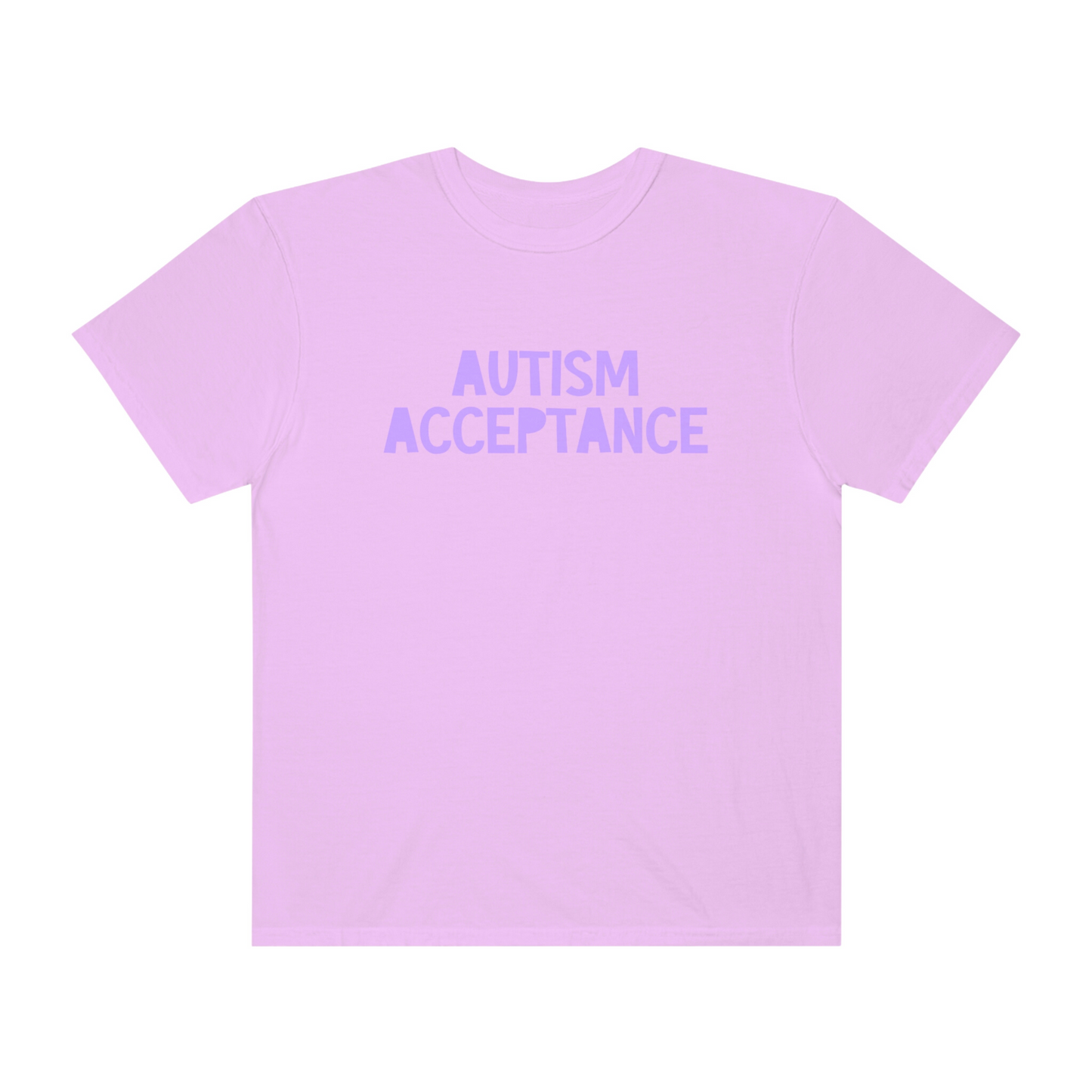 Autism Acceptance Tonal Comfort Colors T-Shirt