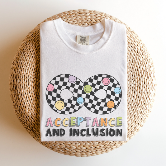 Acceptance and Inclusion Comfort Colors T-Shirt