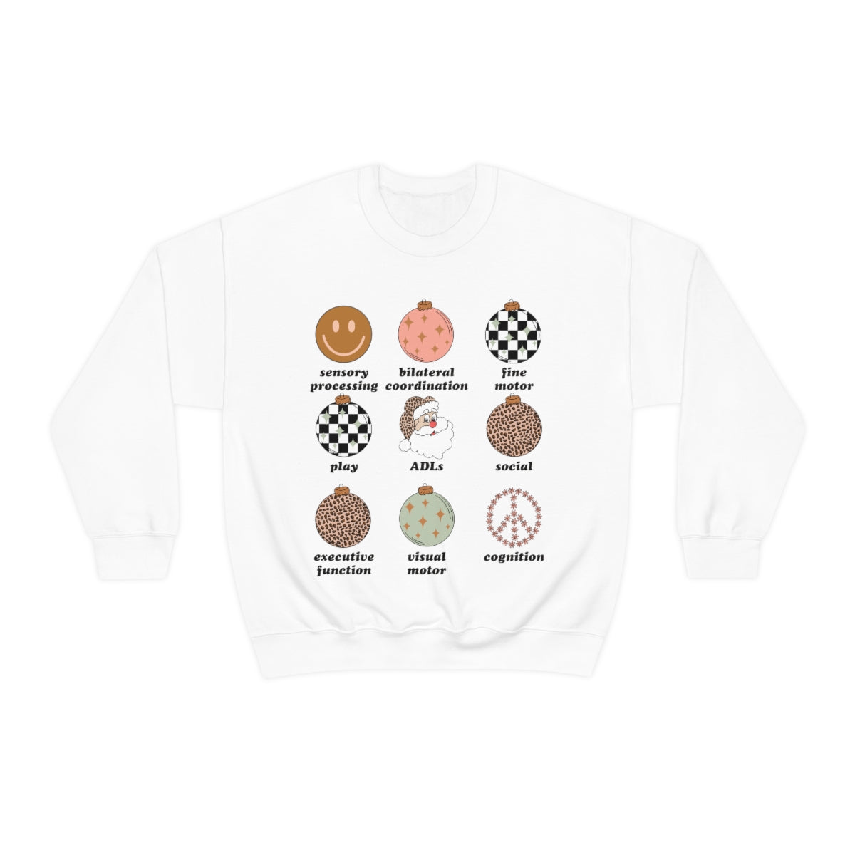Retro Holiday OT Scope of Practice Crewneck Sweatshirt