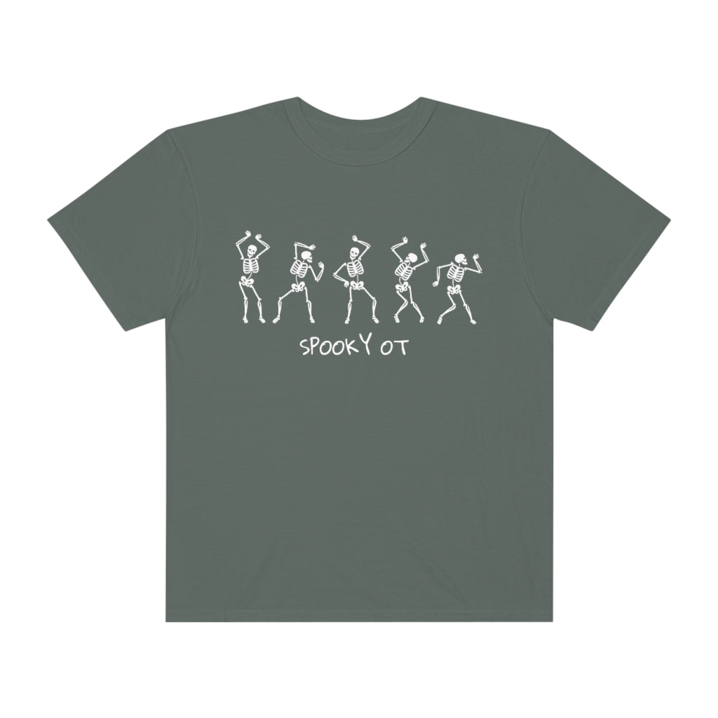Spooky OT Skeletons Comfort Colors T-Shirt