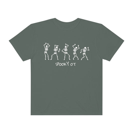 Spooky OT Skeletons Comfort Colors T-Shirt