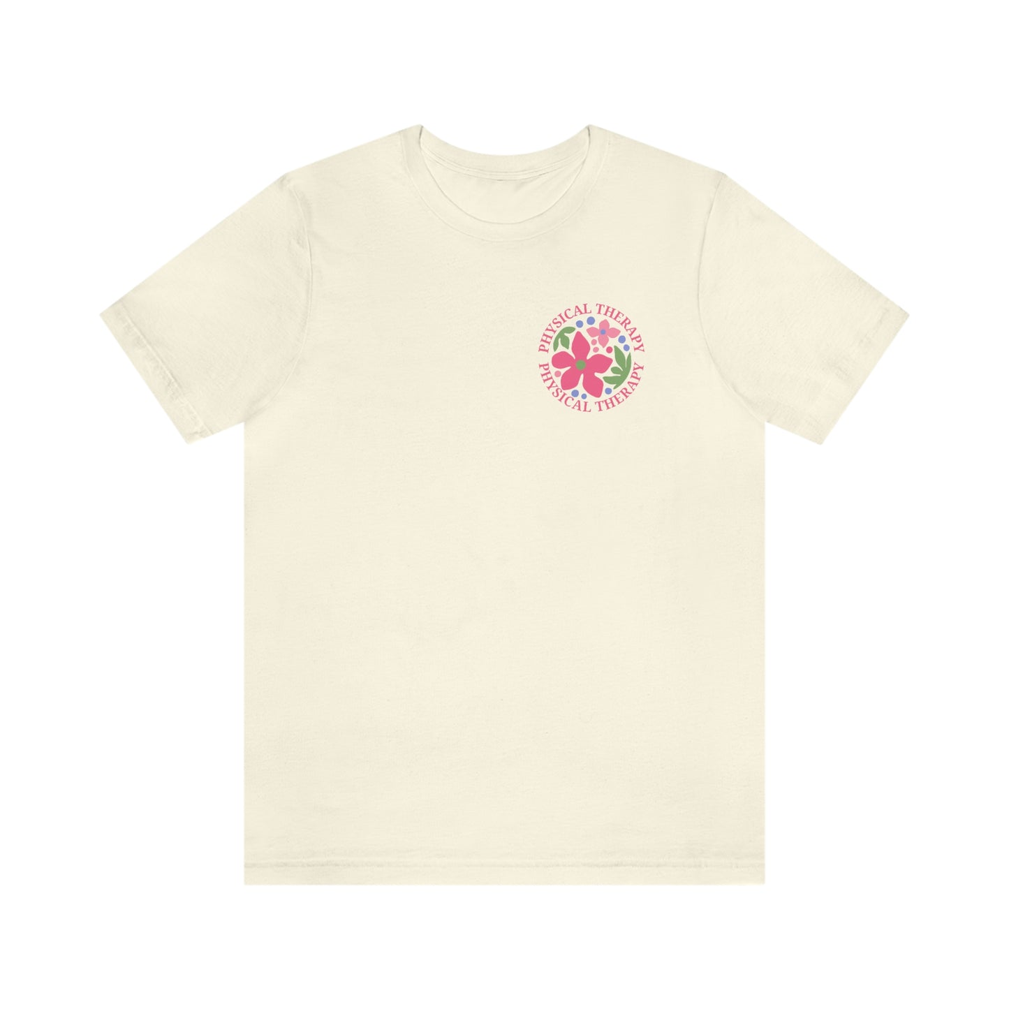 Physical Therapy Jersey T-Shirt | Front and Back Print