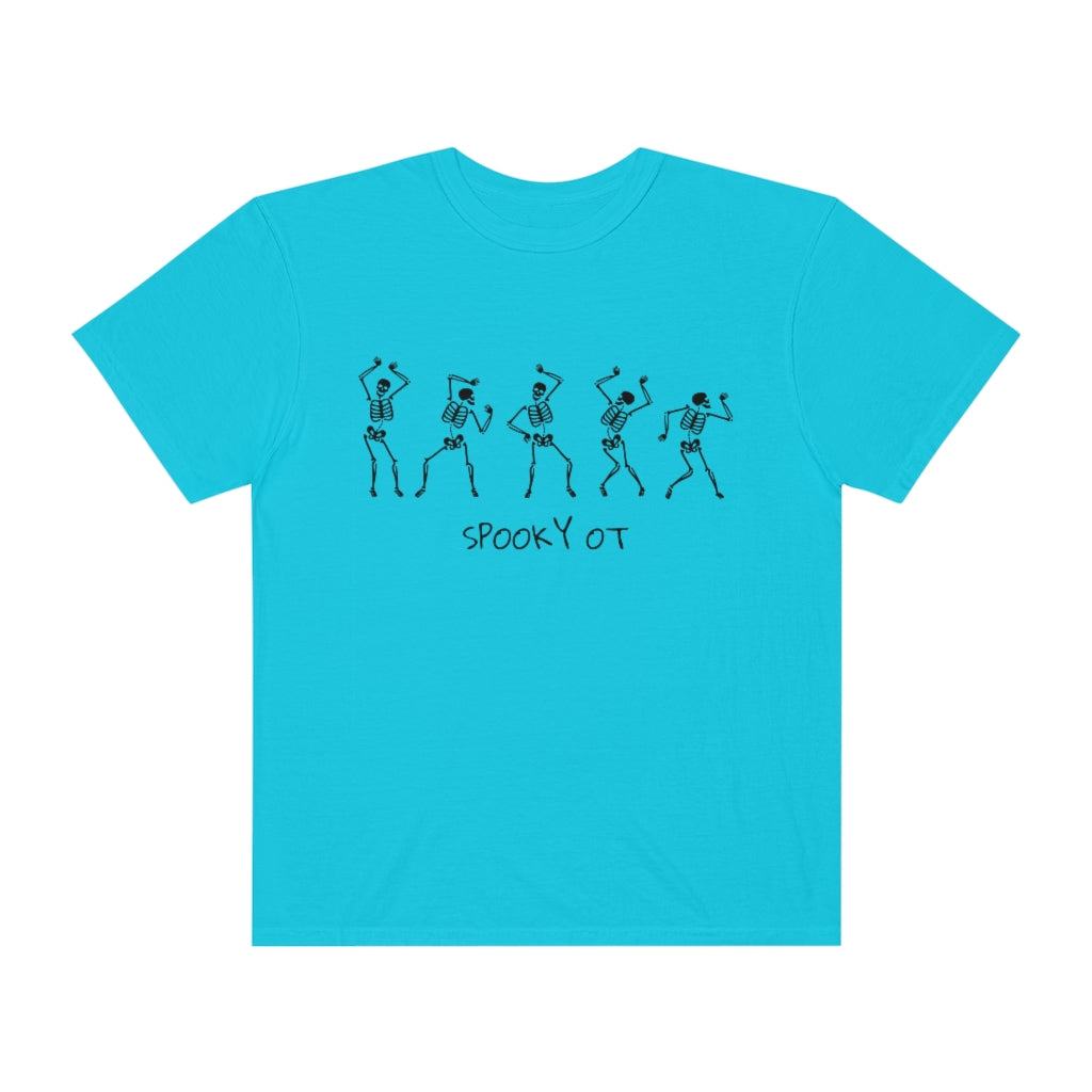 Spooky OT Skeletons Comfort Colors T-Shirt