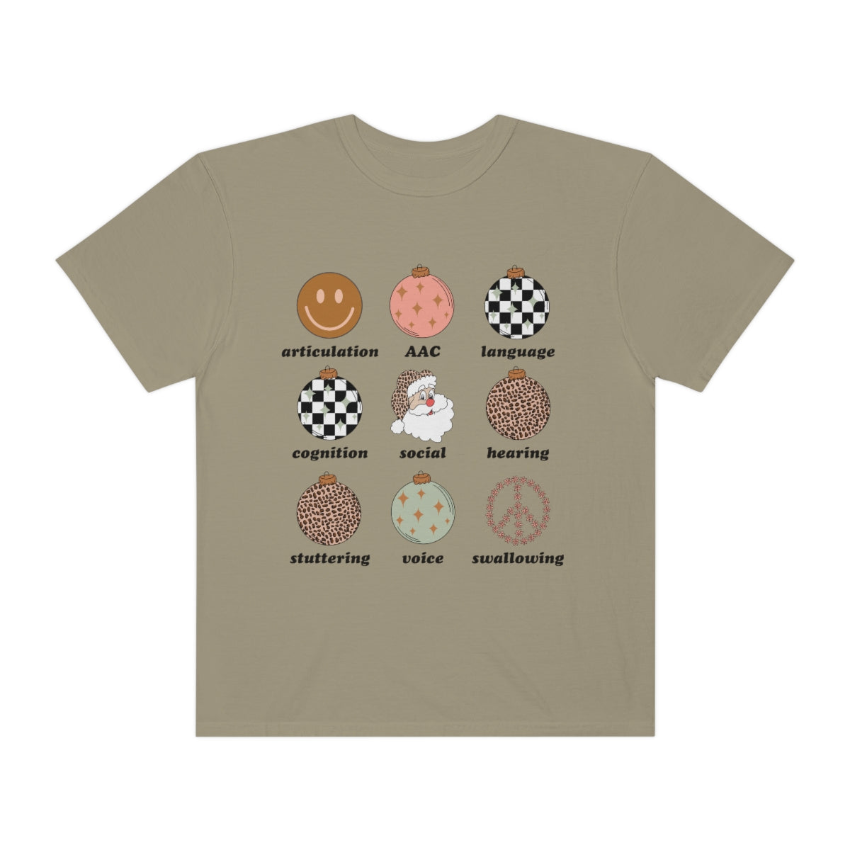 Retro Holiday Scope of Practice Comfort Colors T-Shirt