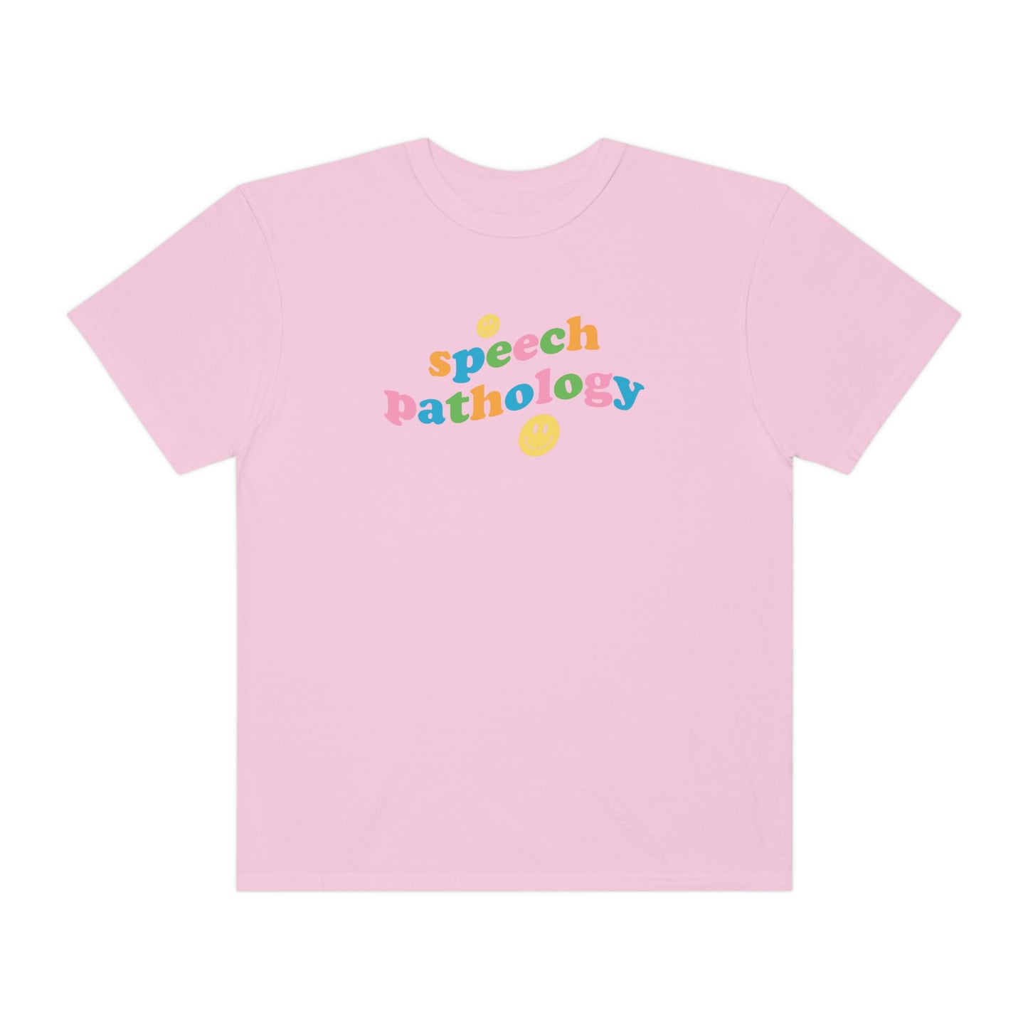 Speech Pathology Wavy Comfort Colors T-Shirt