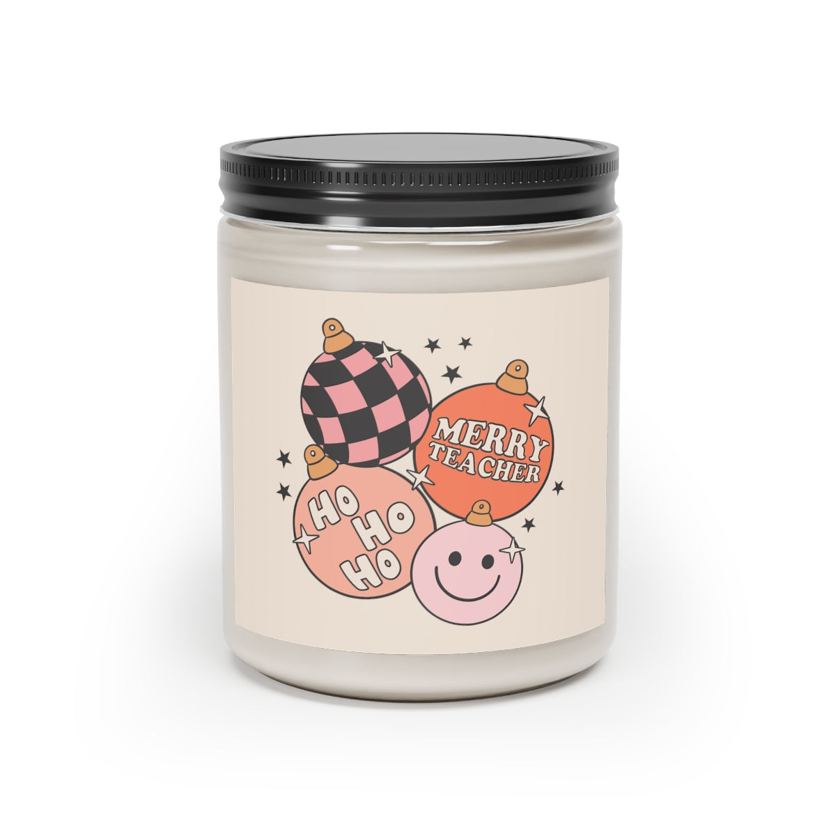 Merry Teacher Scented Candle