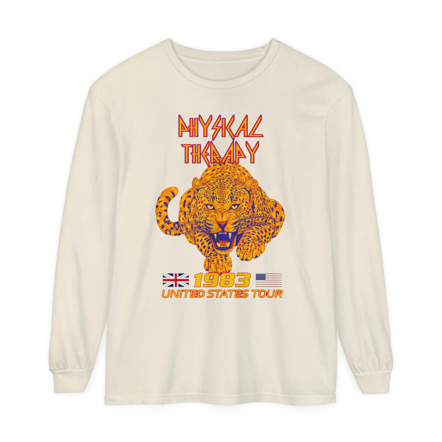 Def PT Band Inspired Long Sleeve Comfort Colors T-Shirt