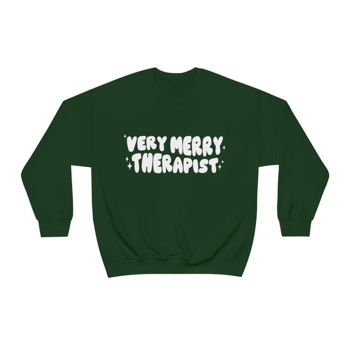 Very Merry Therapist Crewneck Sweatshirt