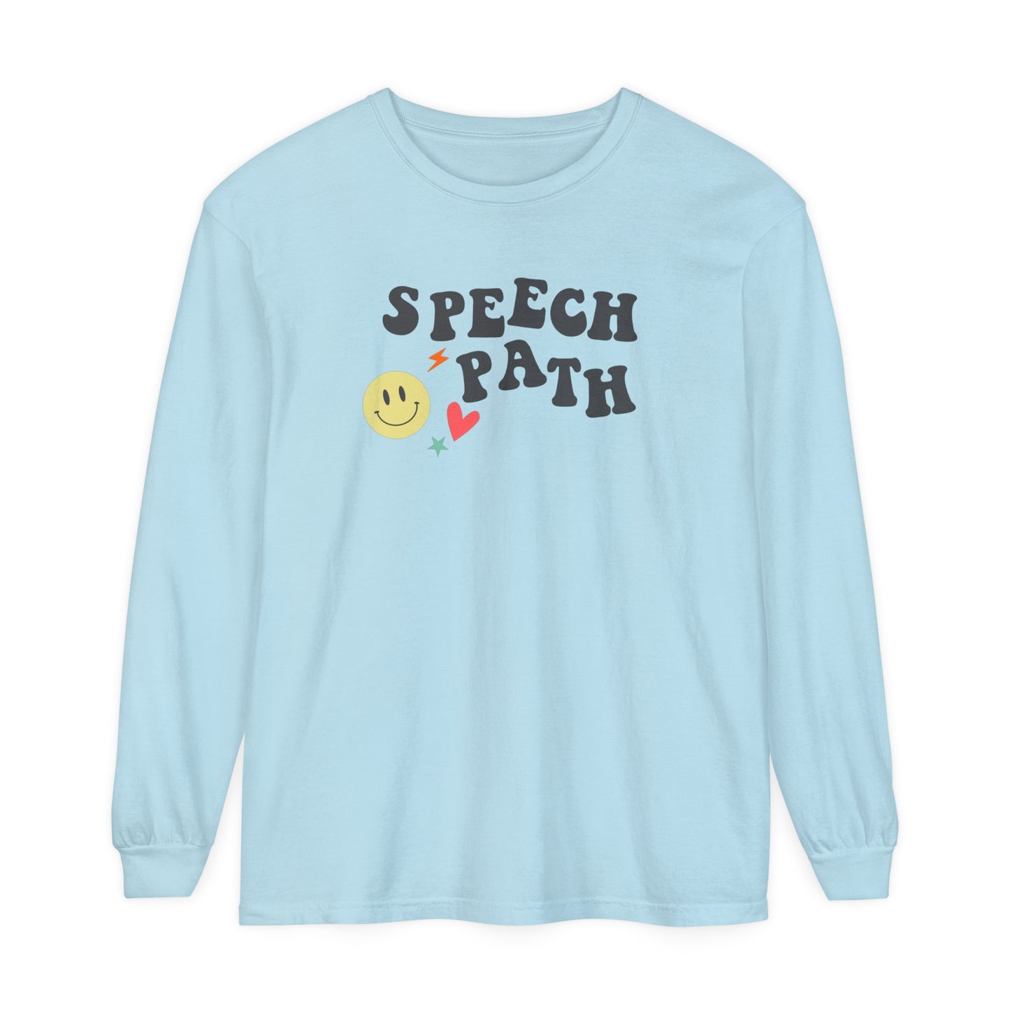 Speech Path Long Sleeve Comfort Colors T-shirt