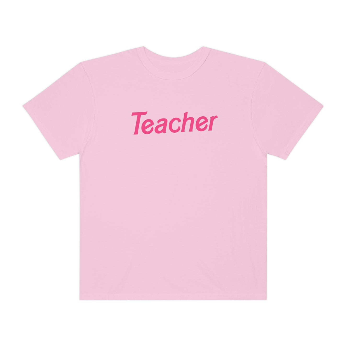 Pink Teacher Comfort Colors T-Shirt