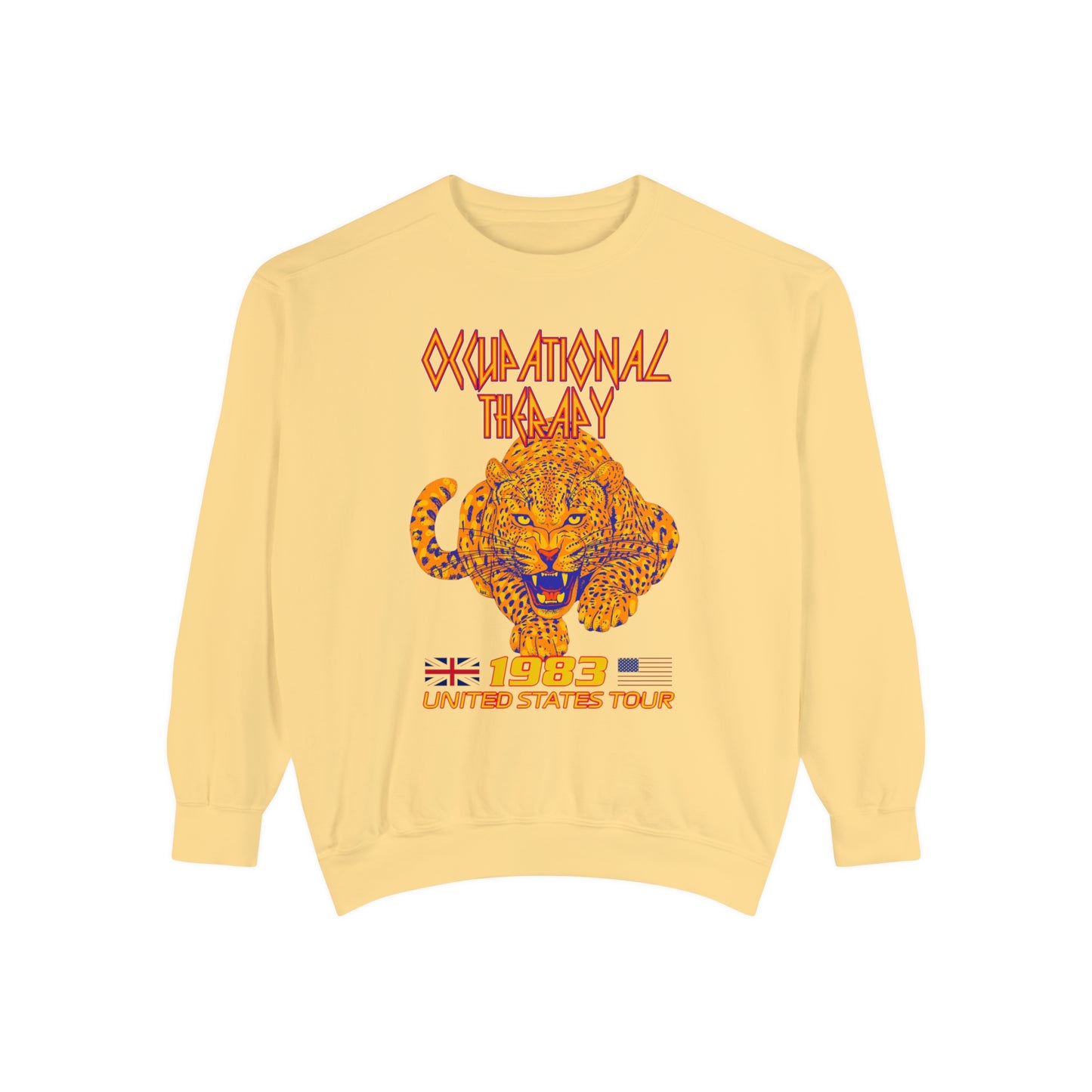 Def OT Band Inspired Comfort Colors Sweatshirt