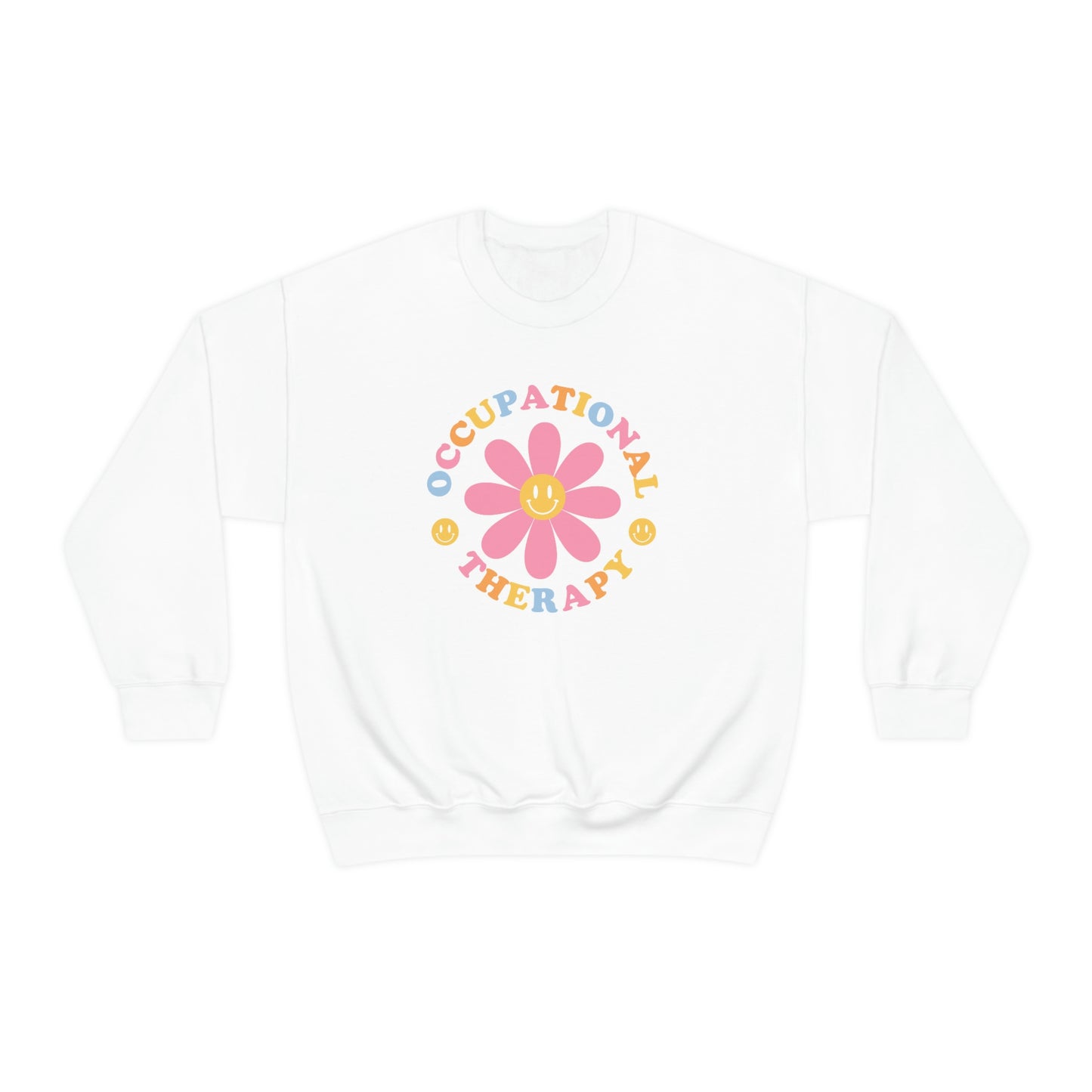 Occupational Therapy Daisy Multicolored Crewneck Sweatshirt