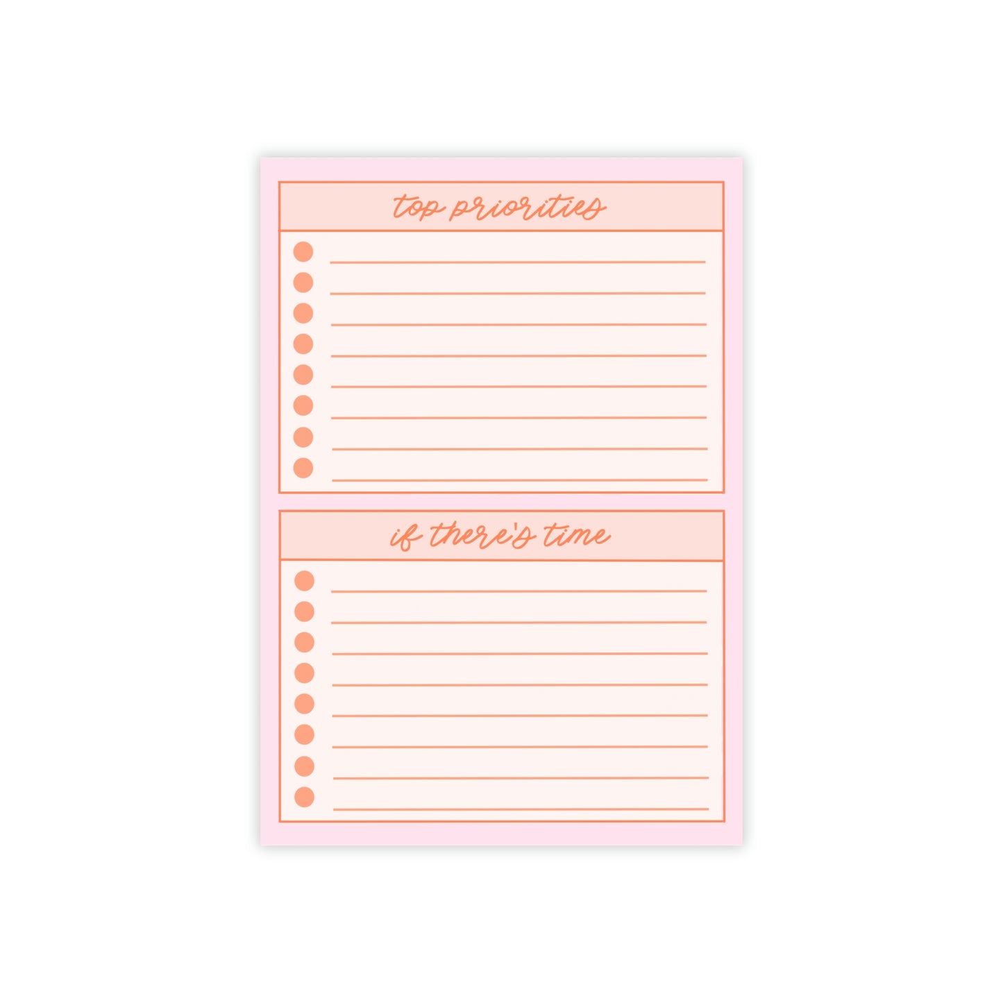 To-Do List Post-it® Note Pad 4 x 6