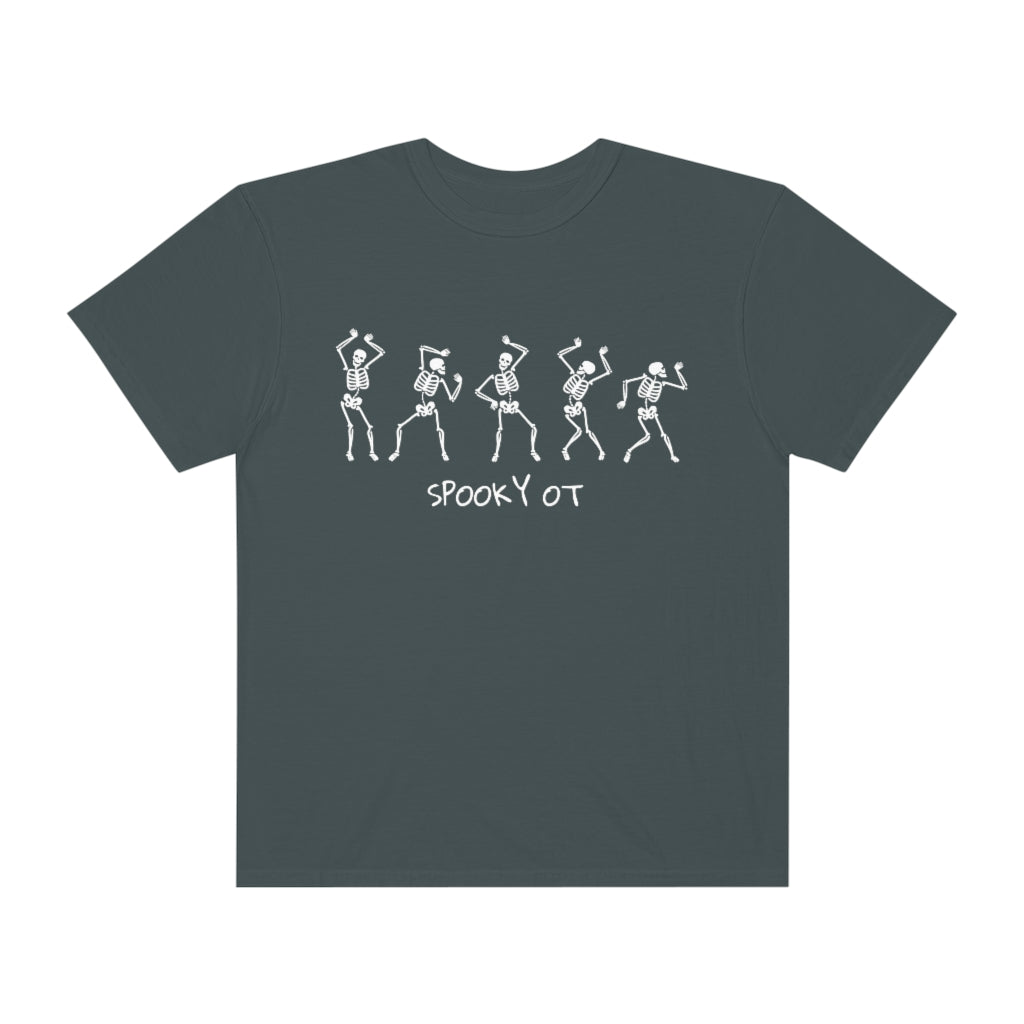 Spooky OT Skeletons Comfort Colors T-Shirt