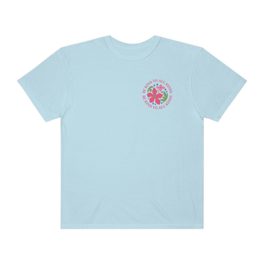 Be Kind to All Kinds Comfort Colors T-Shirt | Front and Back Print