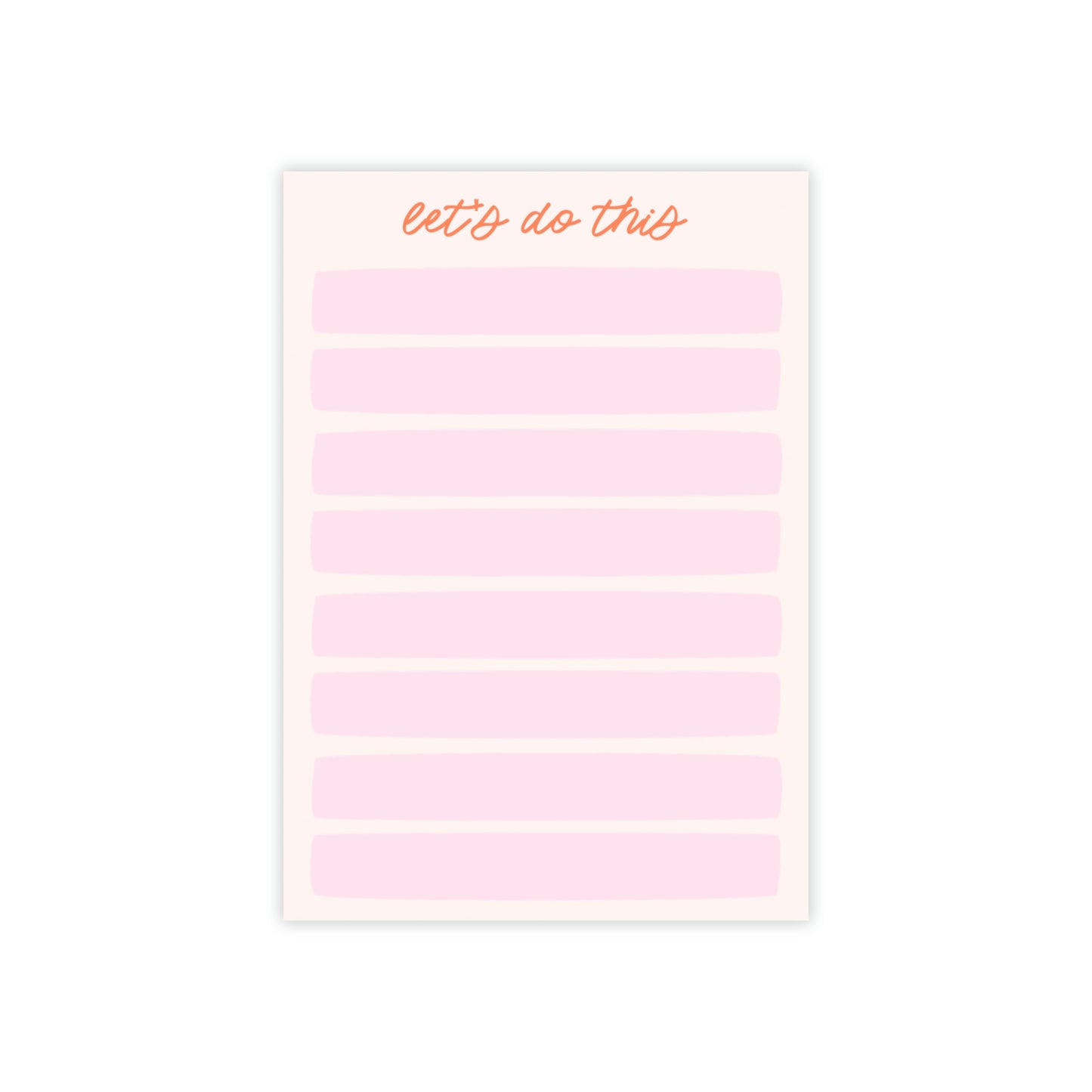 To-Do List Post-it® Note Pad 4 x 6