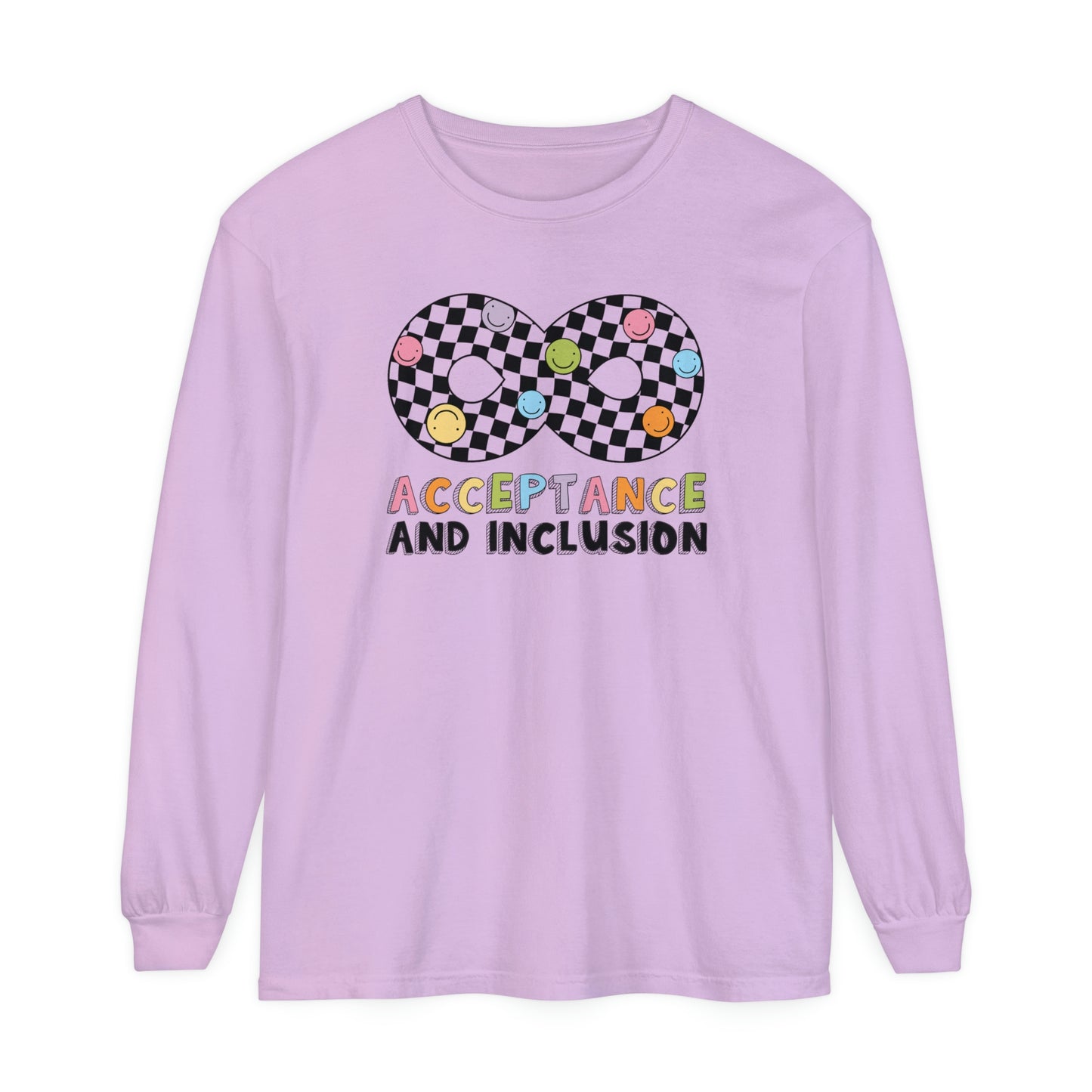 Acceptance and Inclusion Long Sleeve Comfort Colors T-Shirt