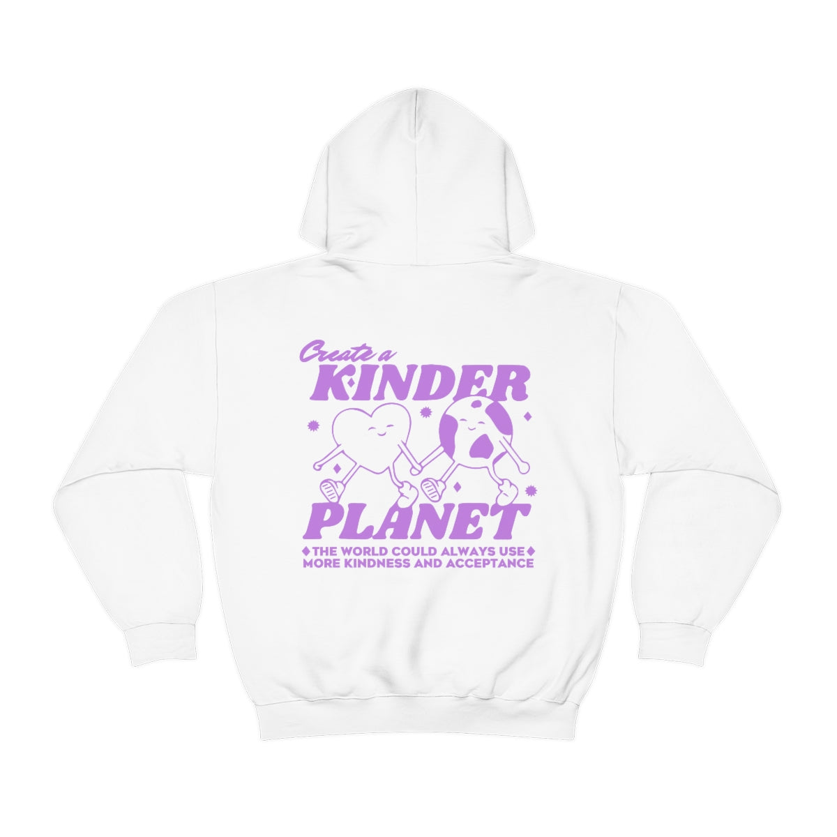 Kindness and Acceptance Hoodie | Front and Back Print