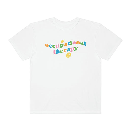 Occupational Therapy Wavy Comfort Colors T-Shirt