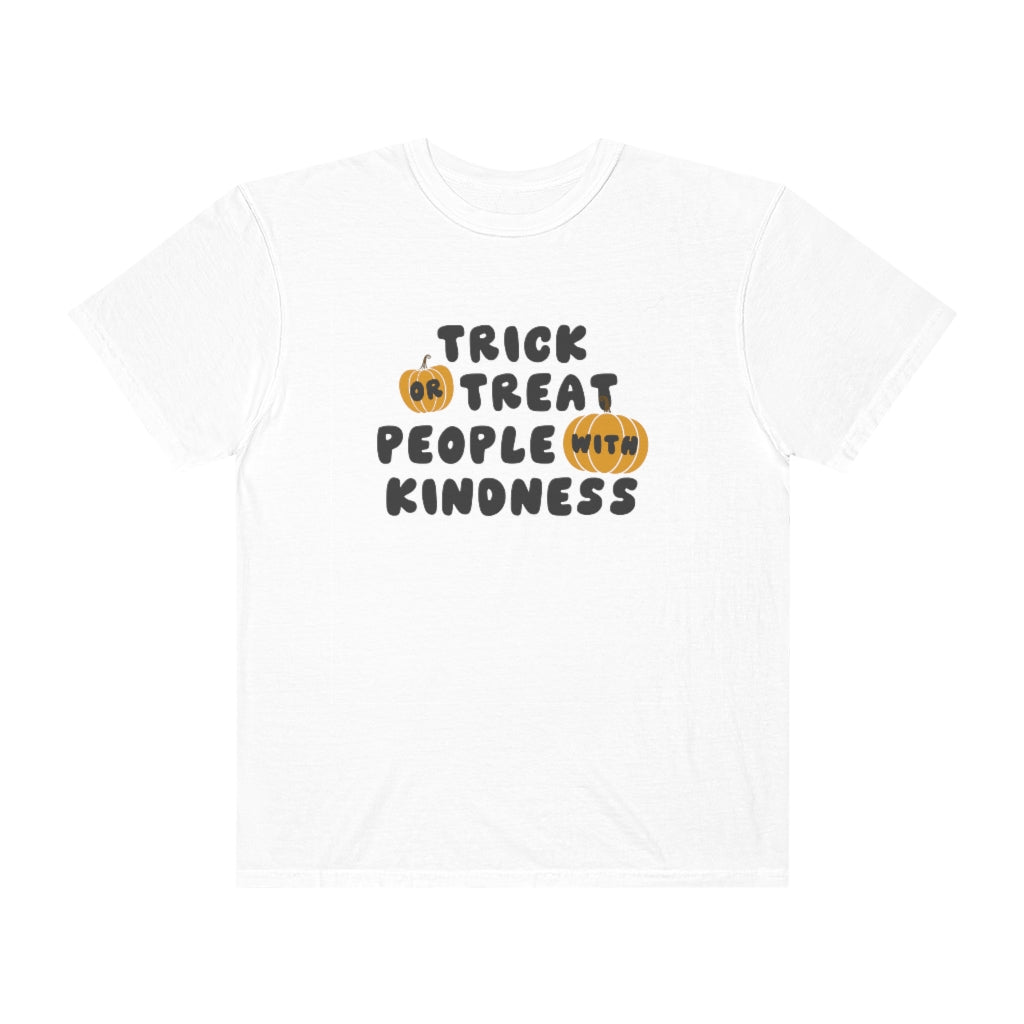 Trick or Treat Kindness Comfort Colors T-Shirt