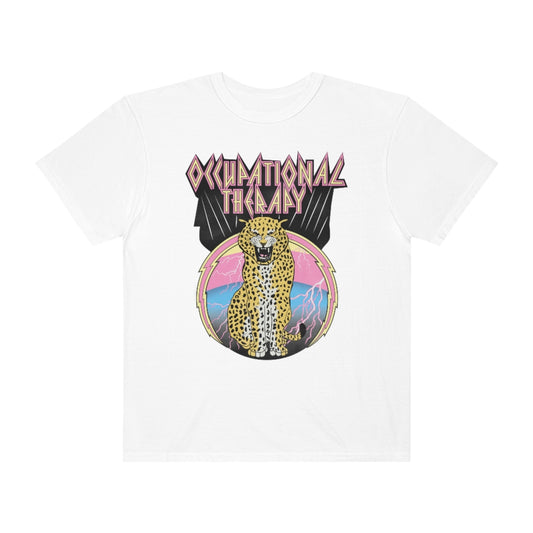 Rock OT Leopard Comfort Colors T-Shirt
