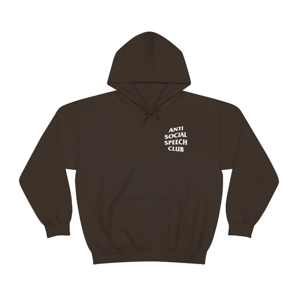 Antisocial Speech Club Hoodie | Front and Back Print