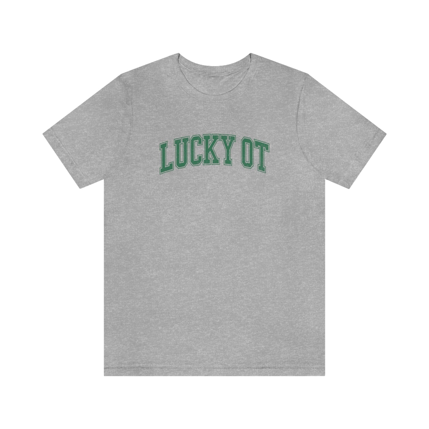 Lucky OT Distressed Jersey T-Shirt