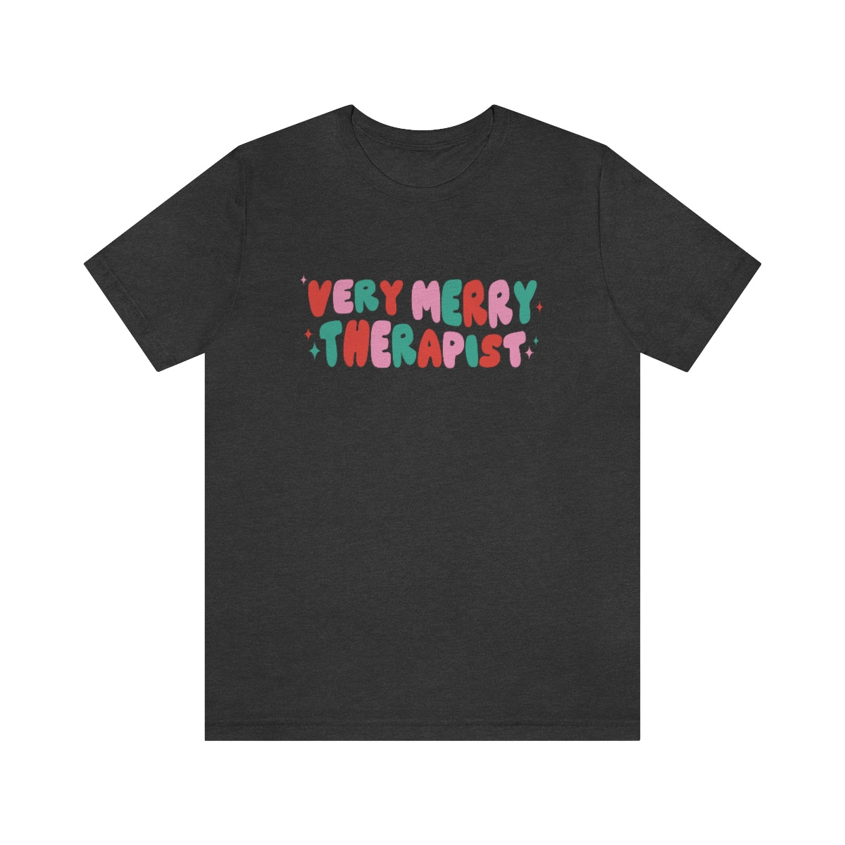 Very Merry Therapist Jersey T-Shirt
