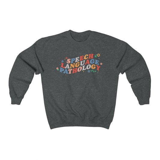 Speech Flowers Crewneck Sweatshirt