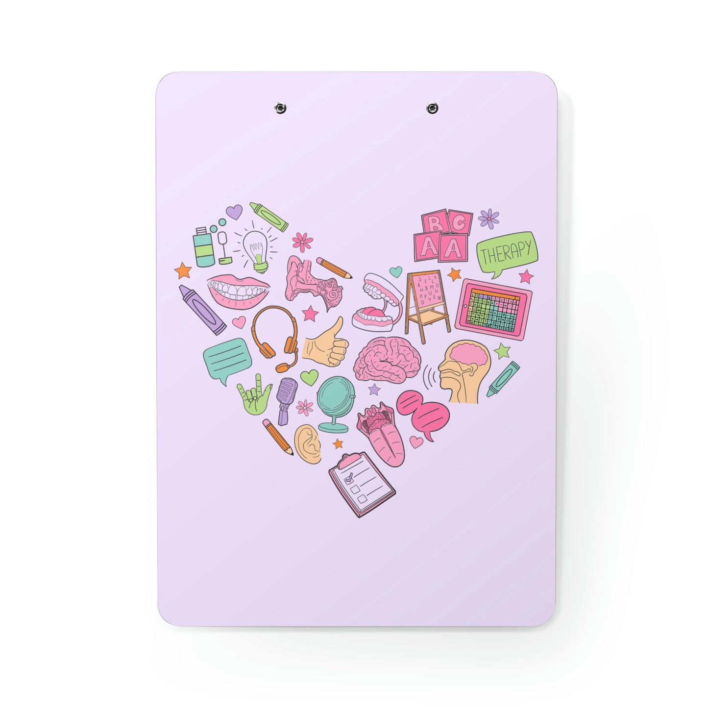 Speech Essentials Clipboard