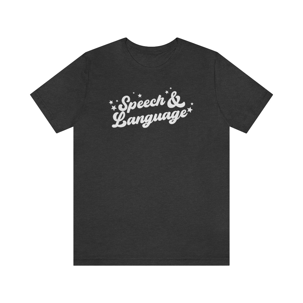Speech Stars Heather Jersey T-Shirt