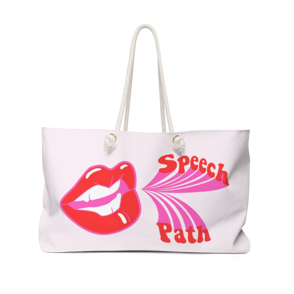 Speech Path Oversized Therapy Tote