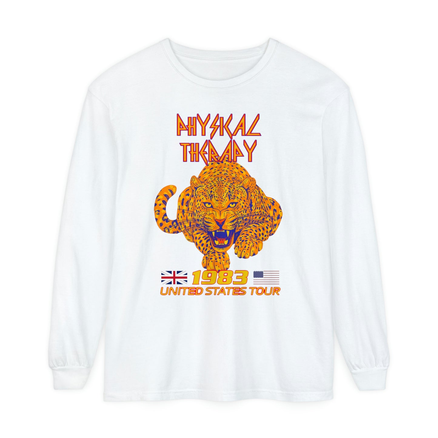 Def PT Band Inspired Long Sleeve Comfort Colors T-Shirt