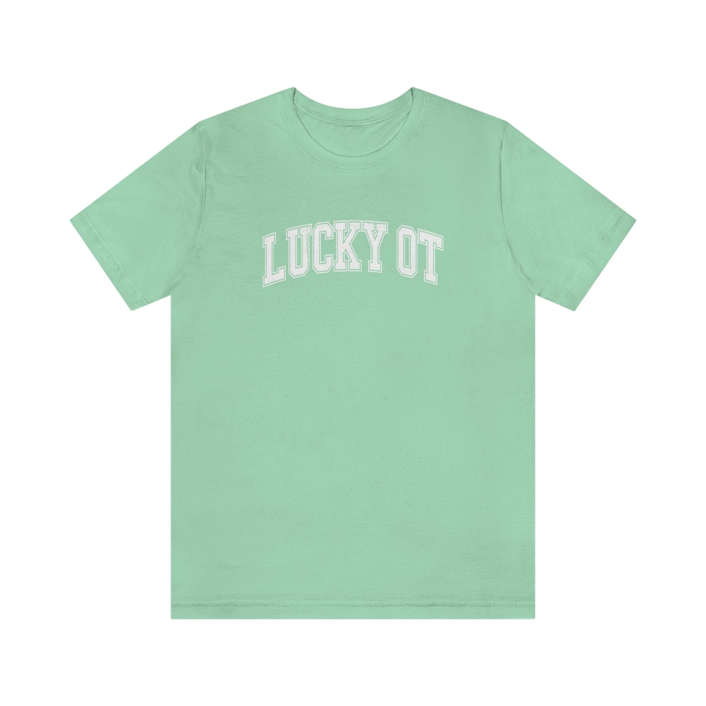 Lucky OT Distressed Jersey T-Shirt