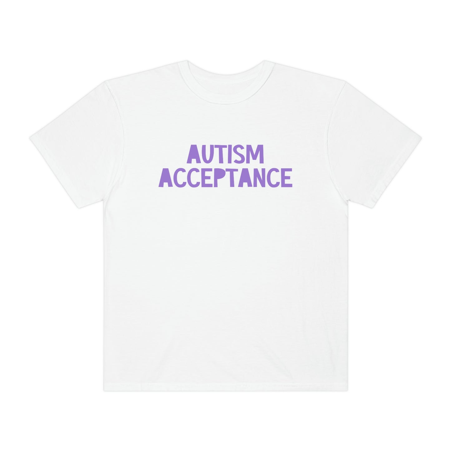 Autism Acceptance Tonal Comfort Colors T-Shirt
