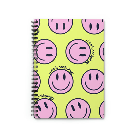 Speech Pathology Spiral Ruled Line Notebook