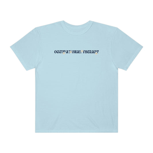 OT Retro Daisy Comfort Colors T-Shirt | Front and Back Print