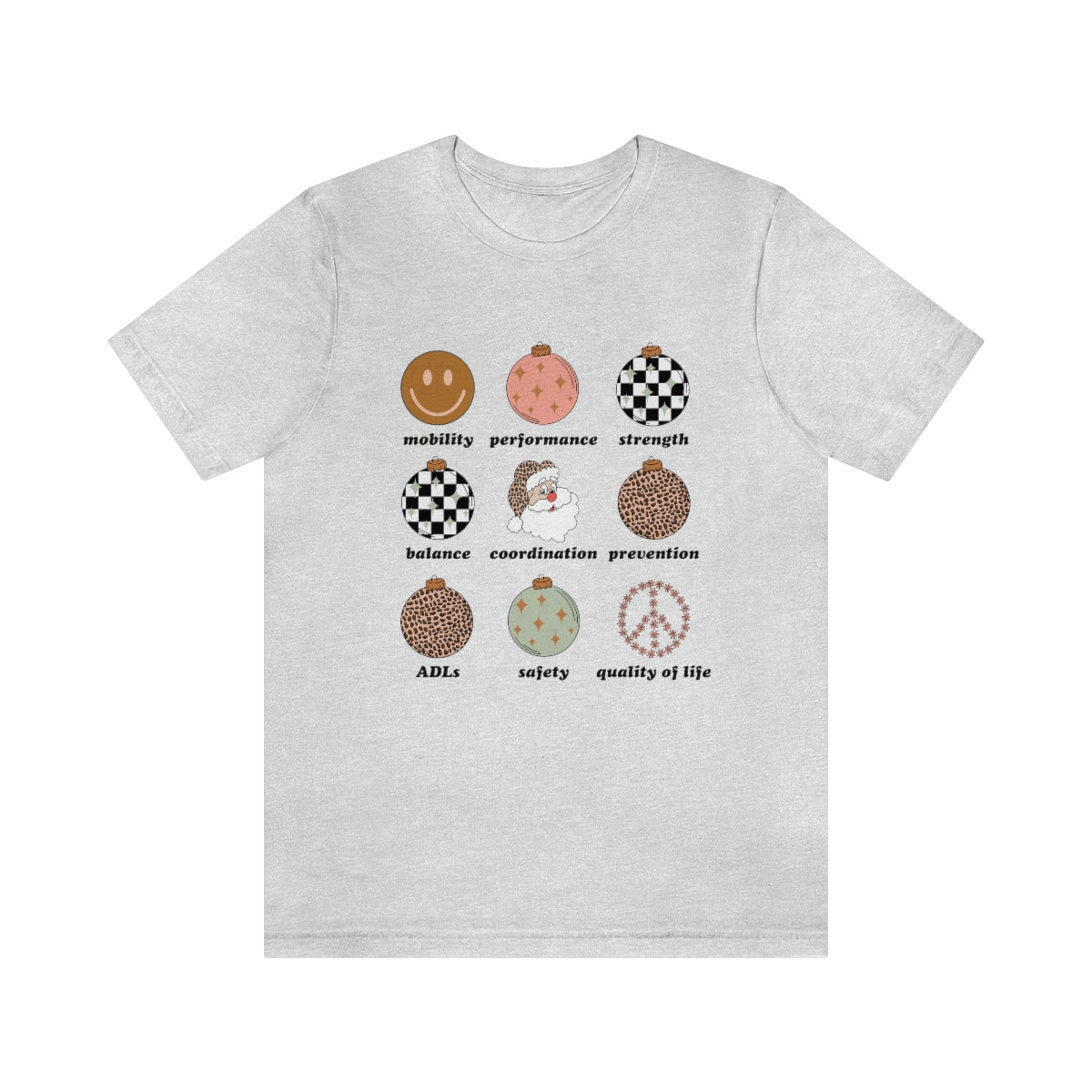 Retro Holiday PT Scope of Practice Jersey T-Shirt