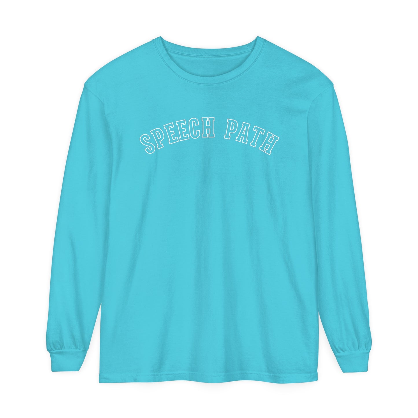 Speech Path Long Sleeve Comfort Colors T-shirt