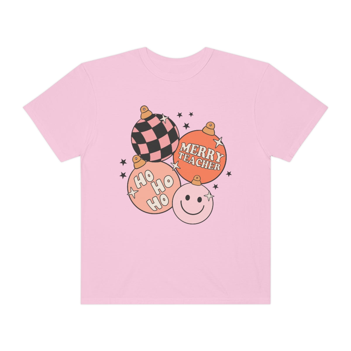 Merry Teacher Ornaments Comfort Colors T-Shirt